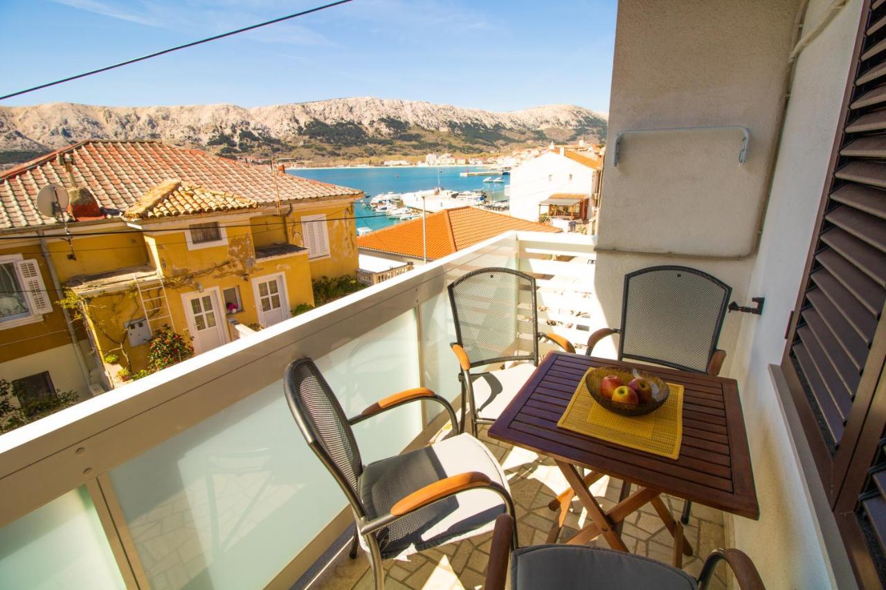Apartment Mario With Terrace And Sea View Baška Exterior foto