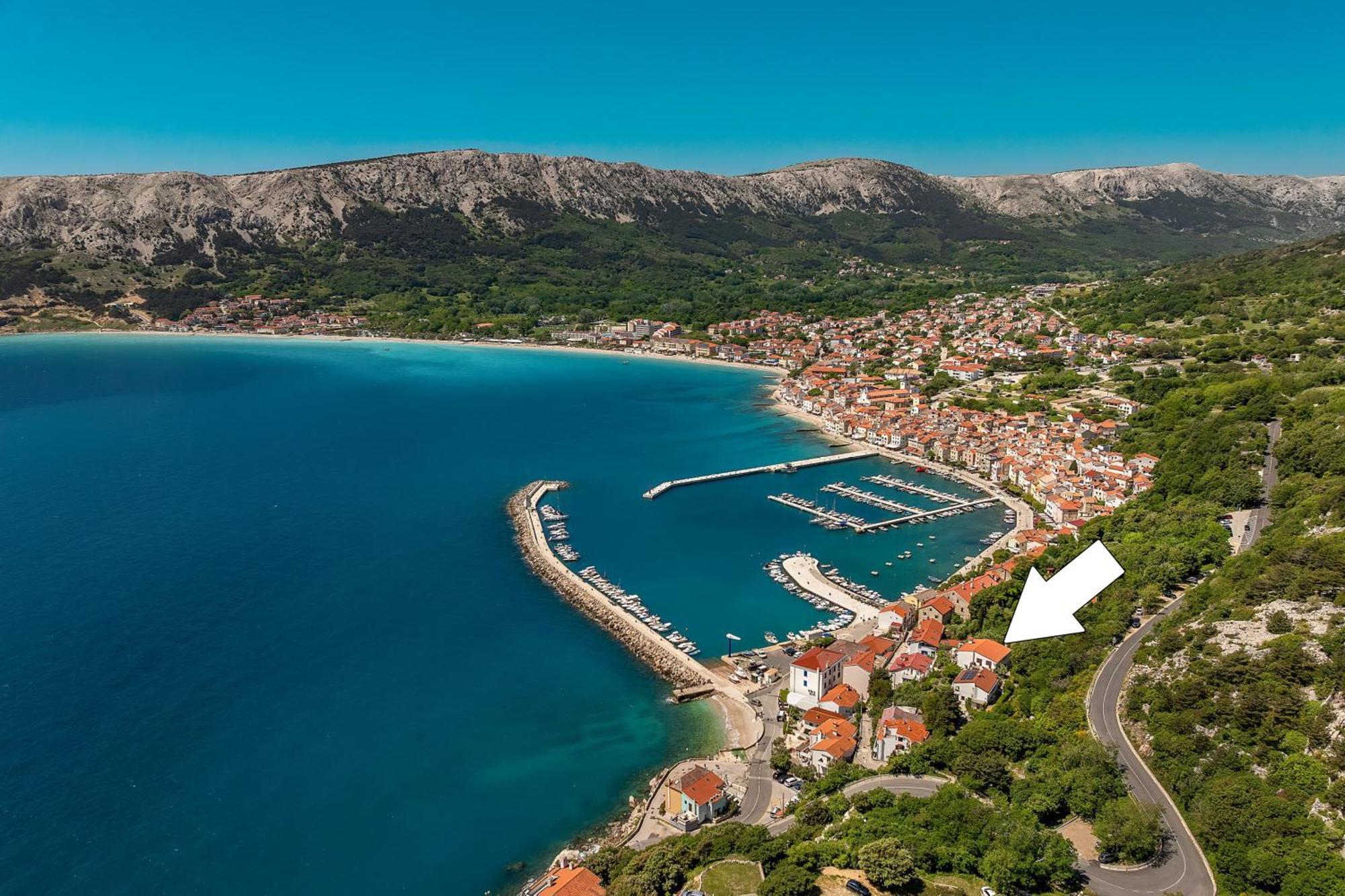Apartment Mario With Terrace And Sea View Baška Exterior foto